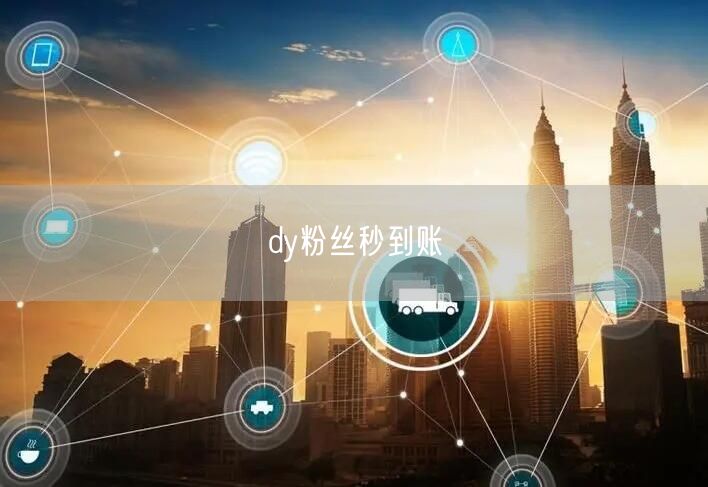 dy粉丝秒到账