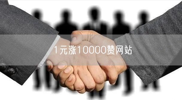 1元涨10000赞网站