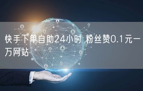 快手下单自助24小时 粉丝赞0.1元一万网站
