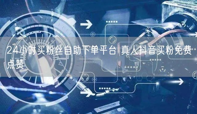 24小时买粉丝自助下单平台 真人抖音买粉免费点赞