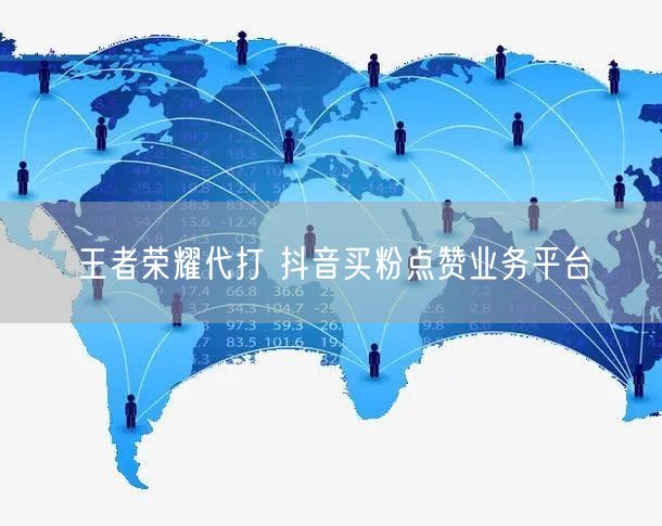 王者荣耀代打 抖音买粉点赞业务平台