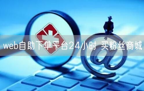web自助下单平台24小时 买粉丝商城