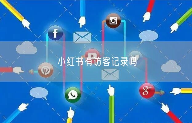 小红书有访客记录吗