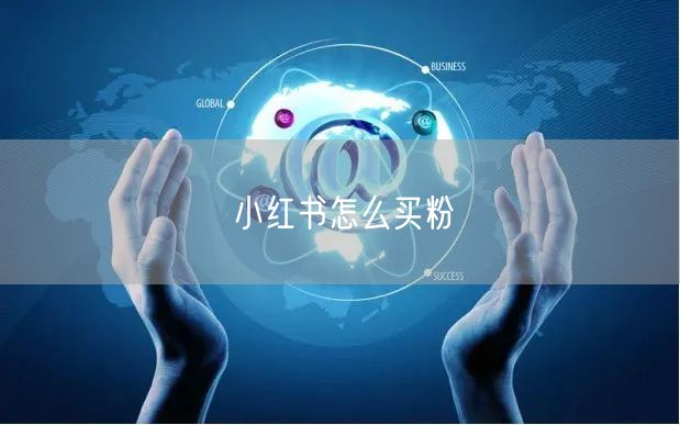小红书怎么买粉