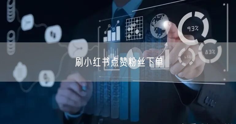 刷小红书点赞粉丝下单