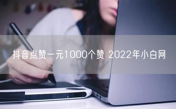 抖音点赞一元1000个赞 2022年小白网