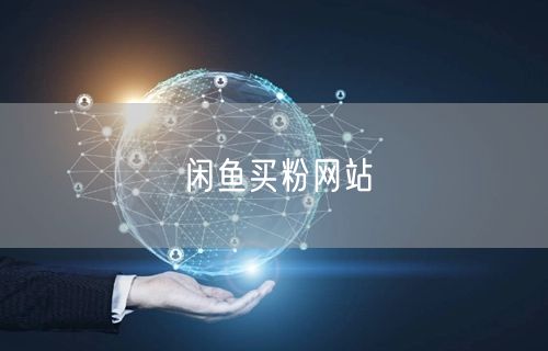 闲鱼买粉网站