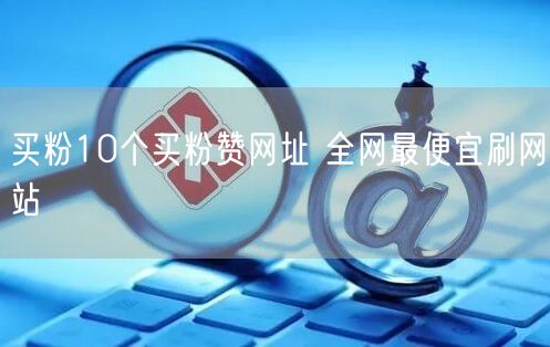 买粉10个买粉赞网址 全网最便宜刷网站