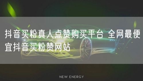 抖音买粉真人点赞购买平台 全网最便宜抖音买粉赞网站