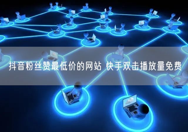 抖音粉丝赞最低价的网站 快手双击播放量免费