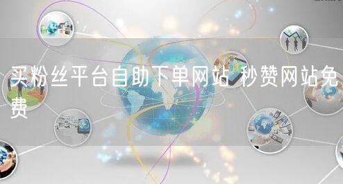 买粉丝平台自助下单网站 秒赞网站免费