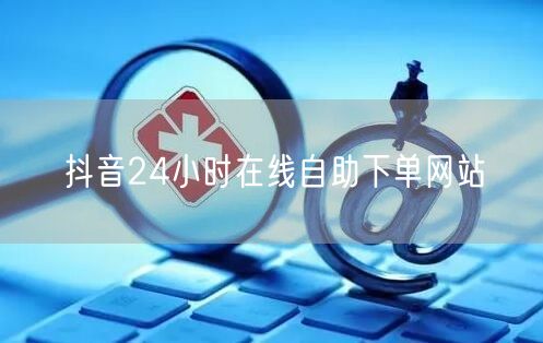 抖音24小时在线自助下单网站